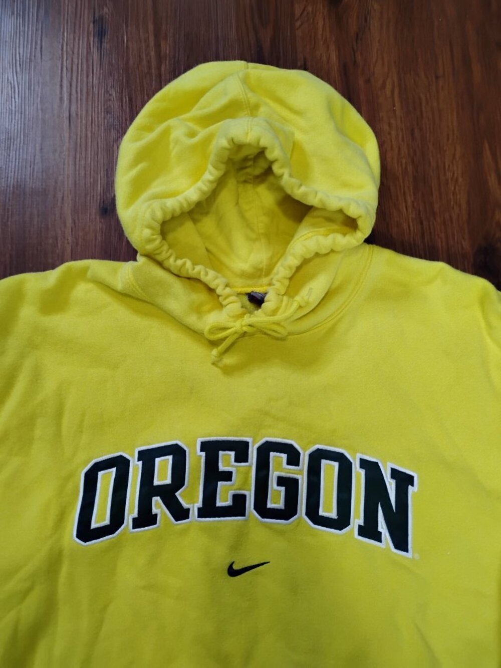 Vintage Nike Oregon Ducks Hoodie Sweatshirt Mid Swoosh Travis Scott